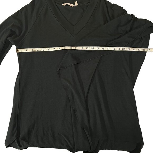 Soft Surroundings Woman size L Long Sleeve Layered Asymmetrical Soft Cozy Blouse - Picture 4 of 8